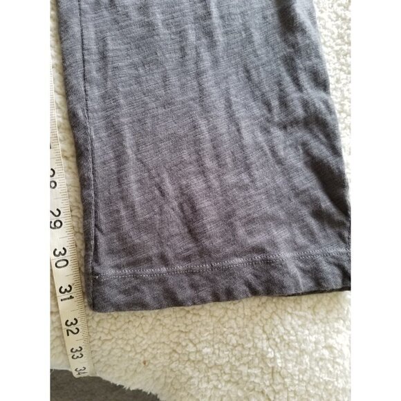 ATM Anthony Thomas Melillo Ombr'e Slub Jersey Jumpsuit Concrete Gunmetal Sz M - Picture 9 of 14